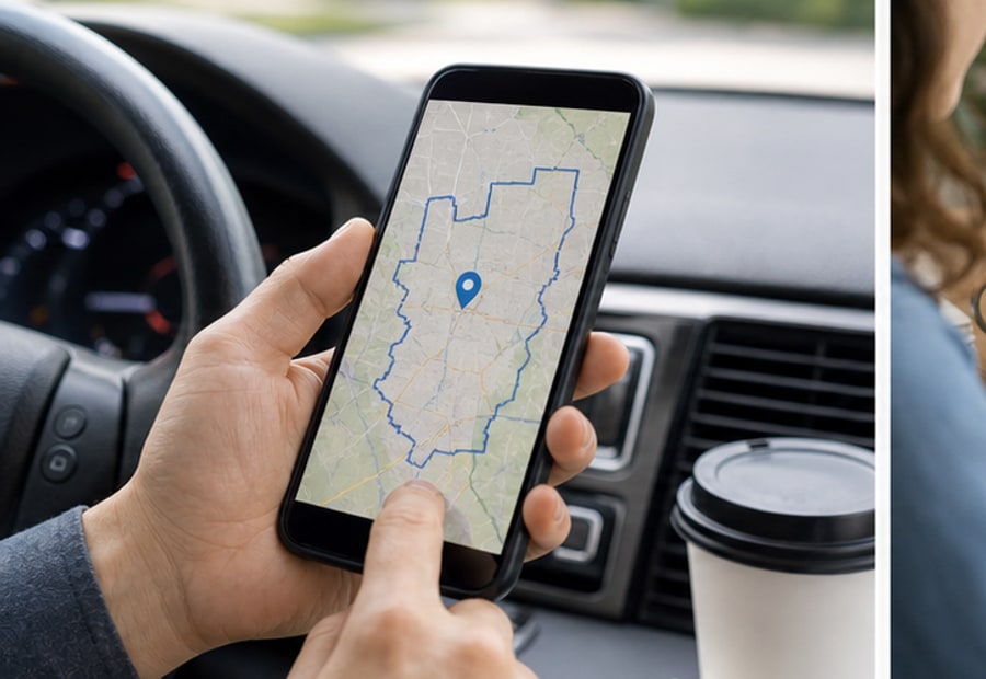 how to find county GPS method