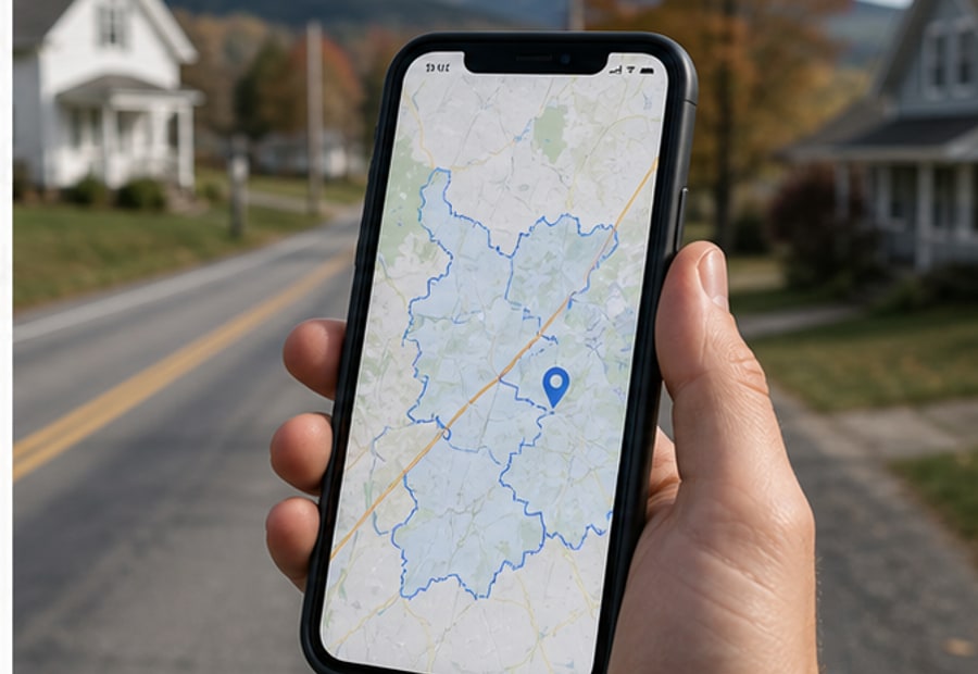 county maps address and boundary verification